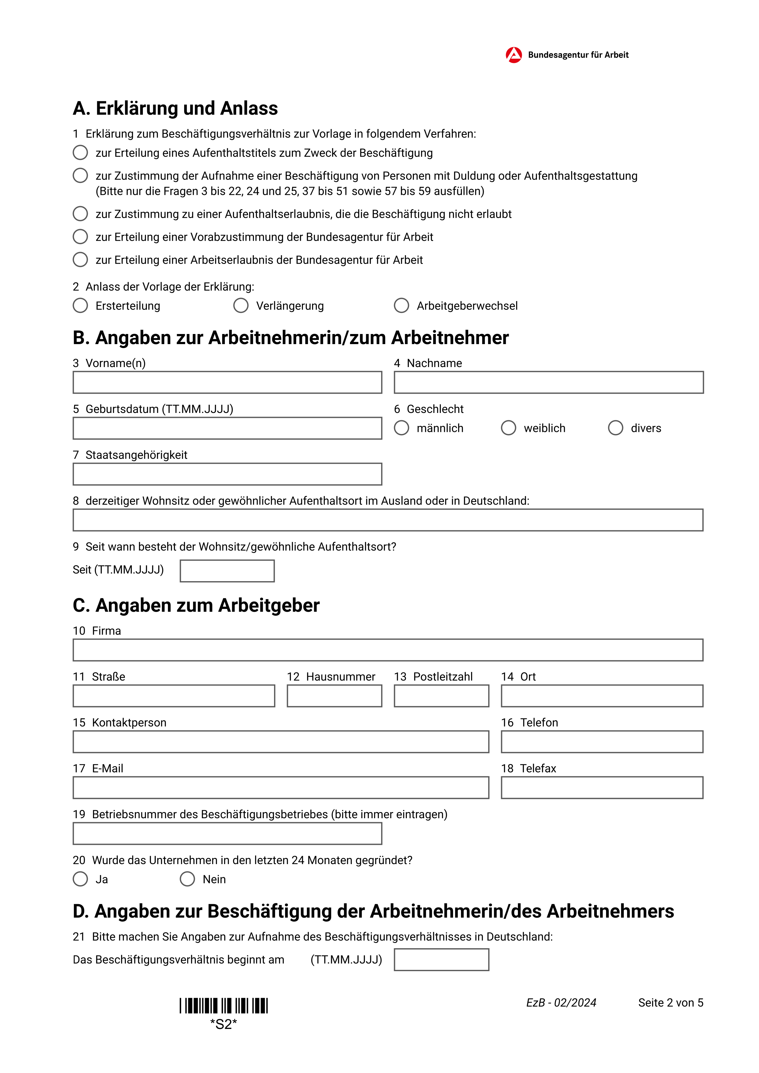 Offizielle EzB-Seite